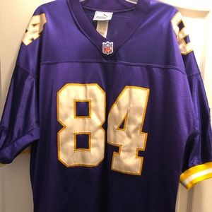 Rare  VTG Puma Vikings Randy Moss jersey sz 54